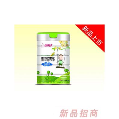 倍乐妈咪有机米营养米粉-听装铁锌钙