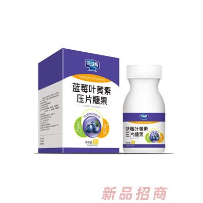 味滋肴蓝莓叶黄素压片糖果