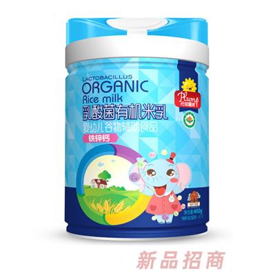 元咕隆咚乳酸菌有机米乳-铁锌钙