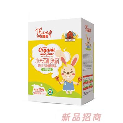 元咕隆咚小米有机米粉-水果多维盒装