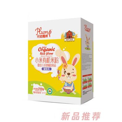 元咕隆咚小米有机米粉-益生元盒装