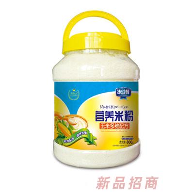 味滋肴营养米粉透明桶装-玉米多维
