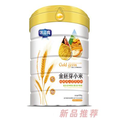 味滋肴金胚芽小米核桃淮山营养米粉罐装
