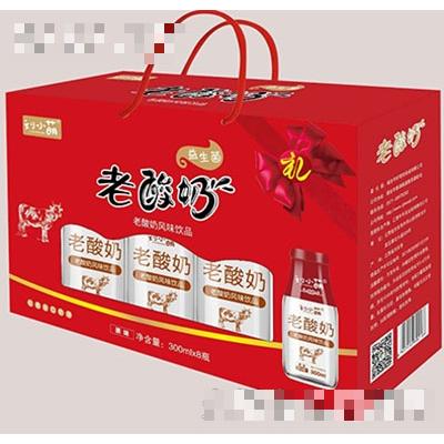 刘小萌老酸奶风味饮品300mlx8