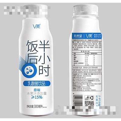 新希望V美饭后半小时乳酸菌300ml