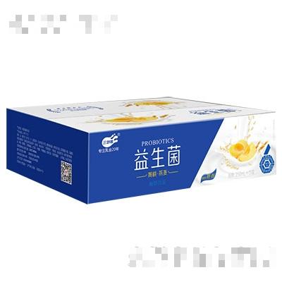 三剑客益生菌黄桃燕麦酸奶250mlx15