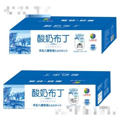 八旗牧场酸奶布丁200gX24