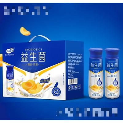 三剑客益生菌黄桃燕麦酸奶256mlx10