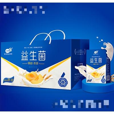 三剑客益生菌黄桃燕麦酸奶饮品