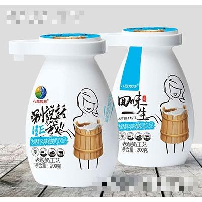 八旗牧场发酵风味酸奶200g