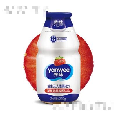 养味乳酸菌草莓味220g
