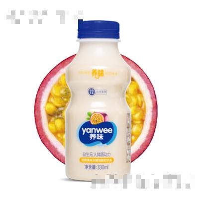 养味发酵酸奶百香果味330ml