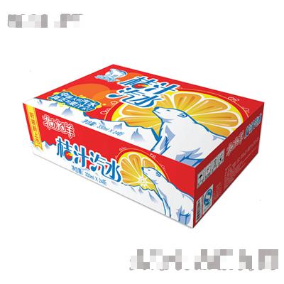 北冰洋桔子汽水330ml×24听