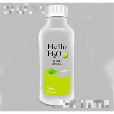 奇亚籽你好！水柠檬味苏打水饮品