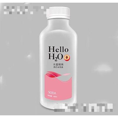 奇亚籽你好！水水蜜桃味苏打水饮品