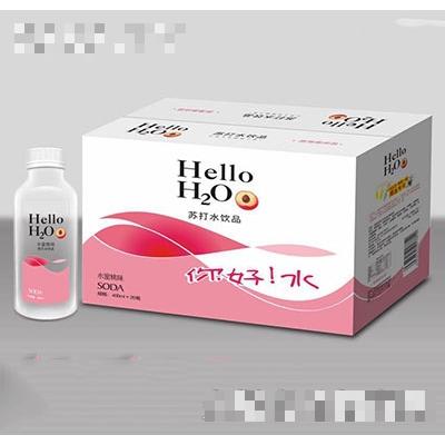 奇亚籽你好！水水蜜桃味苏打水饮品箱装