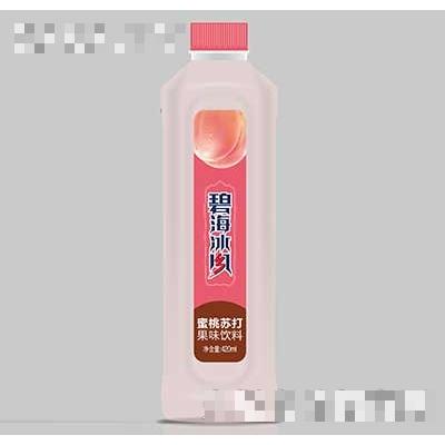 碧海冰风蜜桃苏打果味饮料420ml
