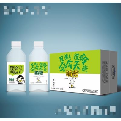 碱啦无糖型无汽苏打水饮料350ml