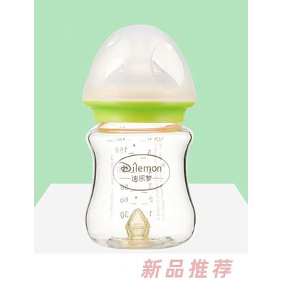 迪乐梦高鹏硅玻璃奶瓶5043绿色