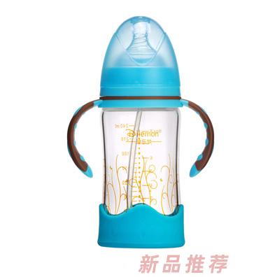 迪乐梦高鹏硅玻璃奶瓶5012蓝色