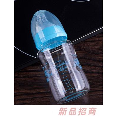 迪乐梦高鹏硅玻璃奶瓶5003蓝色