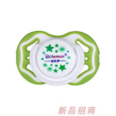 迪乐梦心形安抚奶嘴绿色