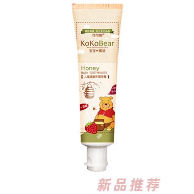 可可熊儿童清新护理牙膏