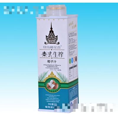 600ml绿岛椰花香泰式生榨椰子汁