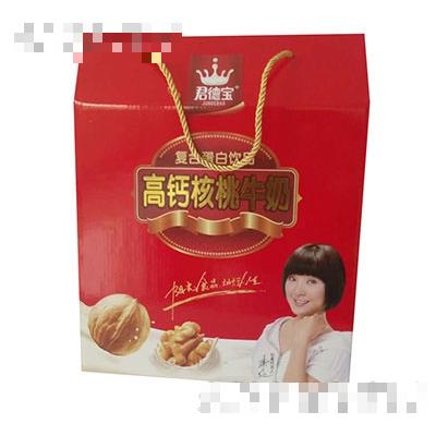 君德宝高钙核桃牛奶礼盒