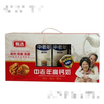 甄选中老年高钙奶（箱装）