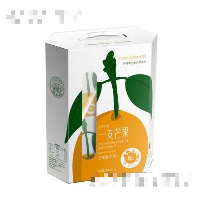 归一一支芒果芒果酸牛奶200mlx12盒