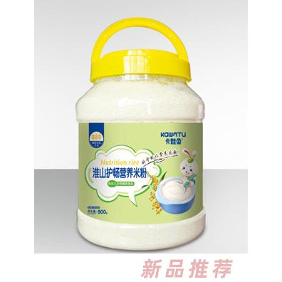 卡娃兔营养米粉-淮山护畅桶装800g