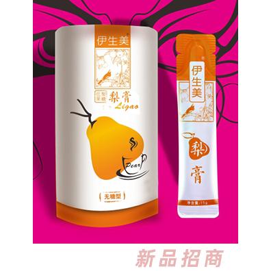 伊生美无糖梨膏