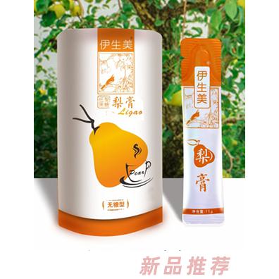 伊生美无糖梨膏