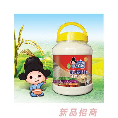 才星状元婴幼儿营养米粉-益生元透明桶装