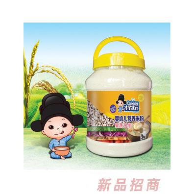 才星状元婴幼儿营养米粉-果蔬多维透明桶装
