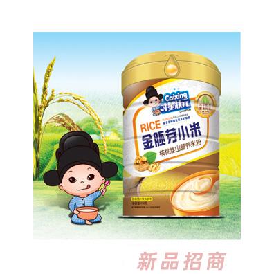 才星状元金胚芽小米米粉（核桃淮山）铁桶装