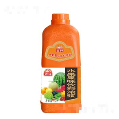吉祥水果味饮料浓浆1.9L