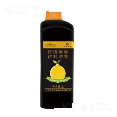 吉祥柠檬果味饮料浓浆2L