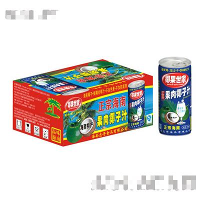 245mlx24罐果肉椰汁（标箱）