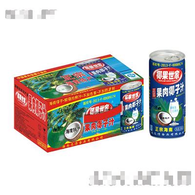 245mlx15罐果肉椰汁（手提礼箱）