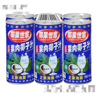 245mlx6罐果肉椰汁（方便装）