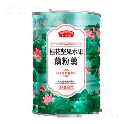 亨博士桂花坚果水果藕粉羹500g
