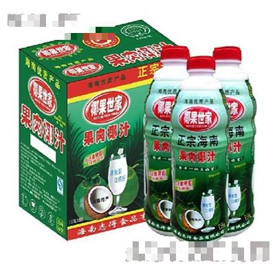 1.25Lx6PT高瓶装果肉椰汁