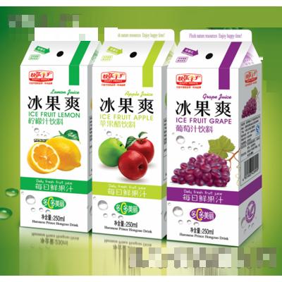 快乐王子冰果爽饮料(盒装)