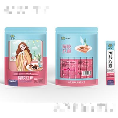 标榜阿胶红糖180g袋