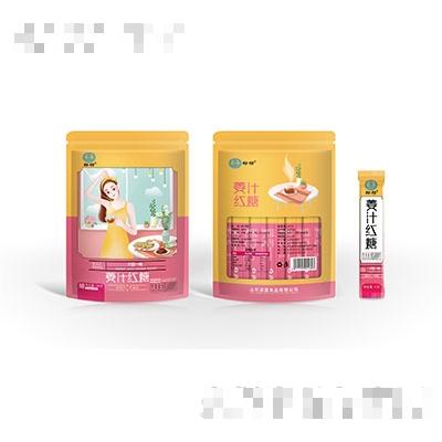 标榜姜汁红糖180g袋