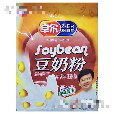 卓尔豆奶粉中老年无蔗糖520g