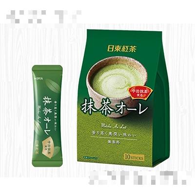 日东红茶牌抹茶欧蕾味速溶奶茶固体饮料