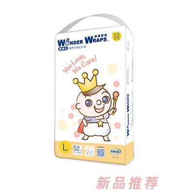 妙然宝贝柔非凡环腰特薄纸尿裤L 52片